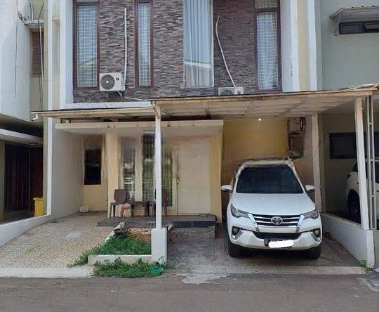 FOR SALE RUMAH 2 LANTAI B.U FULL FURNISH DAN FULL RENOVASI DALAM KOMPLEK ELIT CONDET
