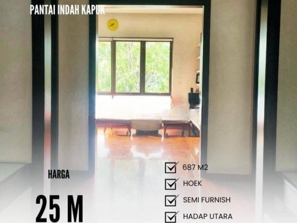 MURAH RUMAH PINISI INDAH - PANTAI INDAH KAPUK UKR 687 M2 HOEK HADAP UTARA TIMUR DEPAN TAMAN 8 MURAH RUMAH PINISI INDAH - PANTAI INDAH KAPUK UKR 687 M2 HOEK HADAP UTARA TIMUR DEPAN TAMAN MURAH RUMAH PINISI INDAH - PANTAI INDAH KAPUK UKR 687 M2 HOEK HADAP UTARA TIMUR DEPAN TAMAN
