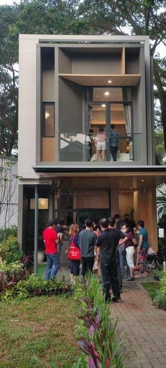 Rumah di BSD dekat dengan akses tol dan jalan lebar